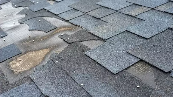 Cracked or Damaged Roofing Materials